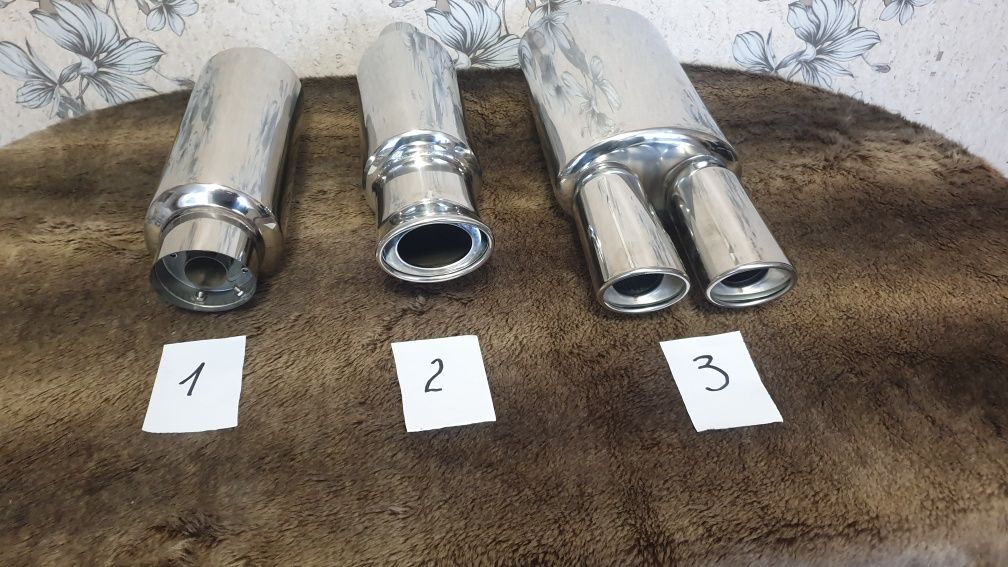 Насадки и глушители прямоточние