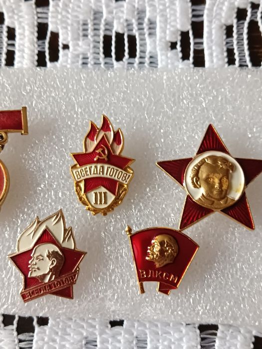 Odznaki z czasów ZSRR