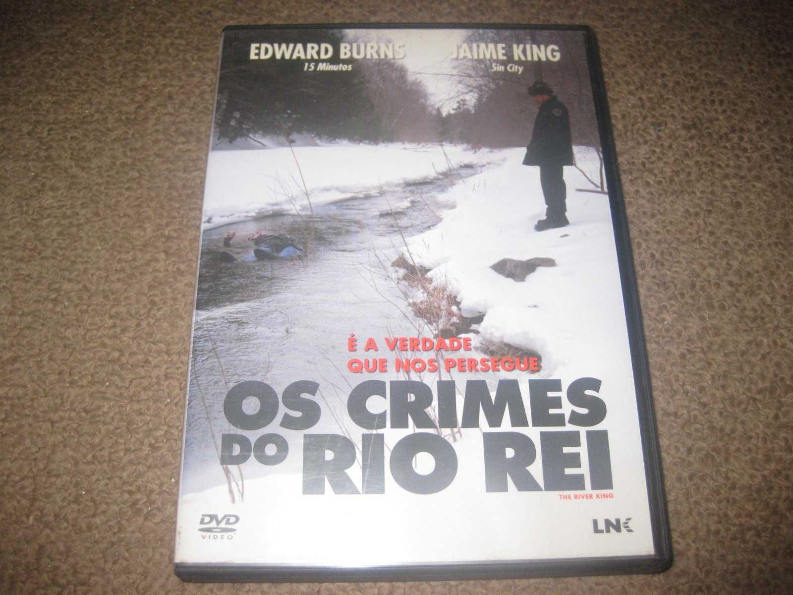 DVD "Os Crimes do Rio Rei" com Edward Burns