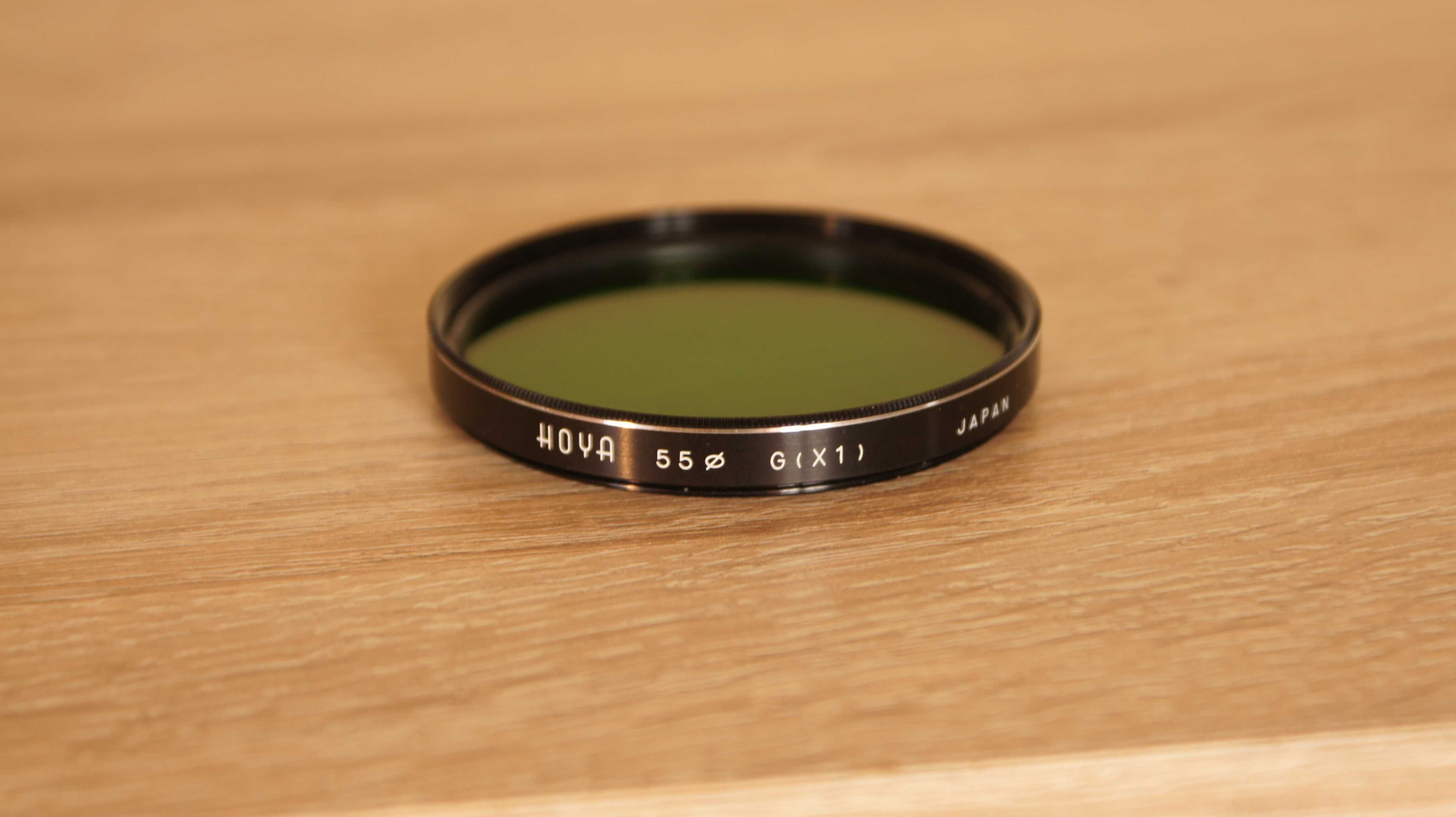 Filtr zielony Hoya 55mm