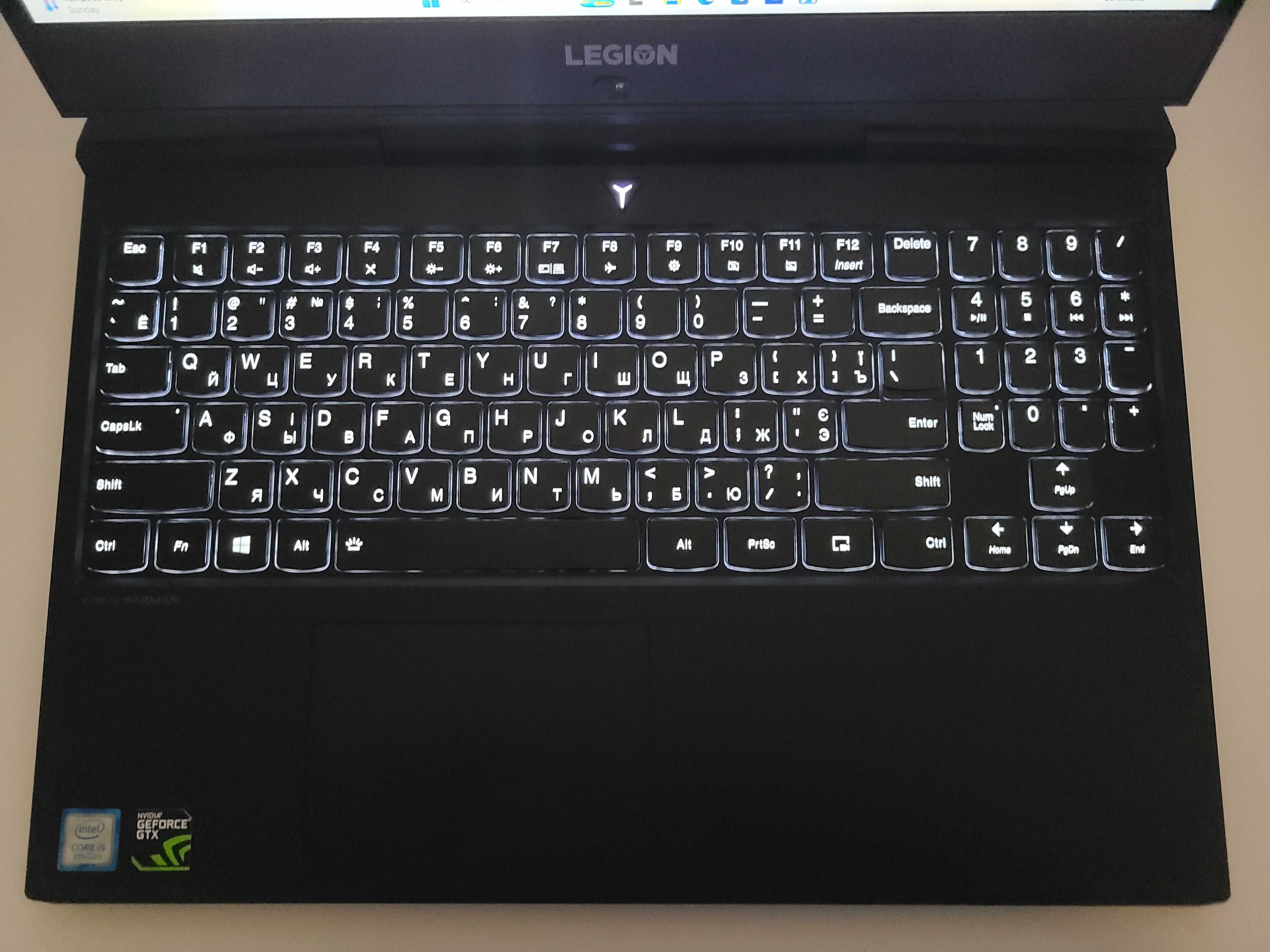 Ноутбук Lenovo Legion Y7000 i5-8300H/GTX 1050/16/256/1Tb