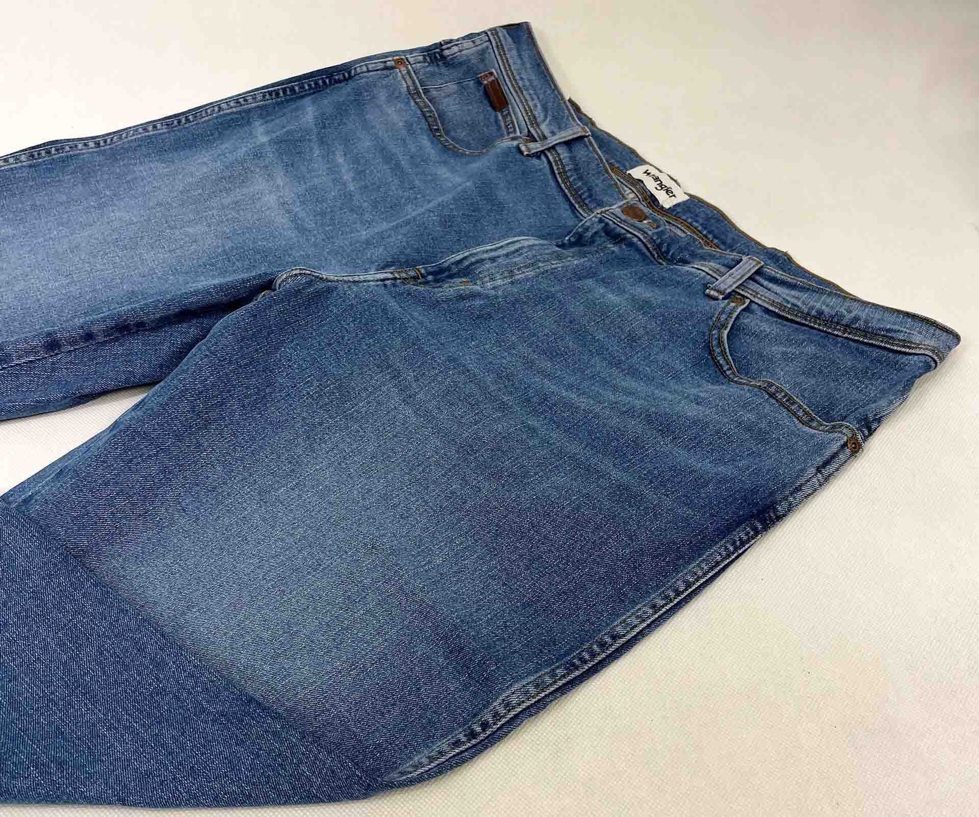 Spodnie męskie Wrangler Texas Glaston Blue W40 L34