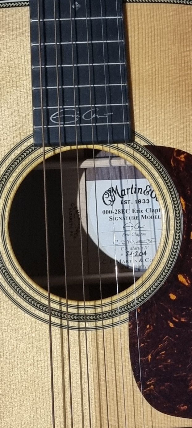 Martin acustica 000-28EC, Eric Clapton signature. Fabricado em USA.