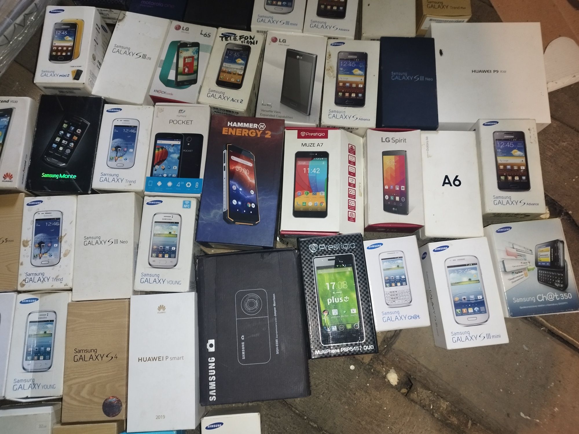 Kartoniki do telefonów i czesci