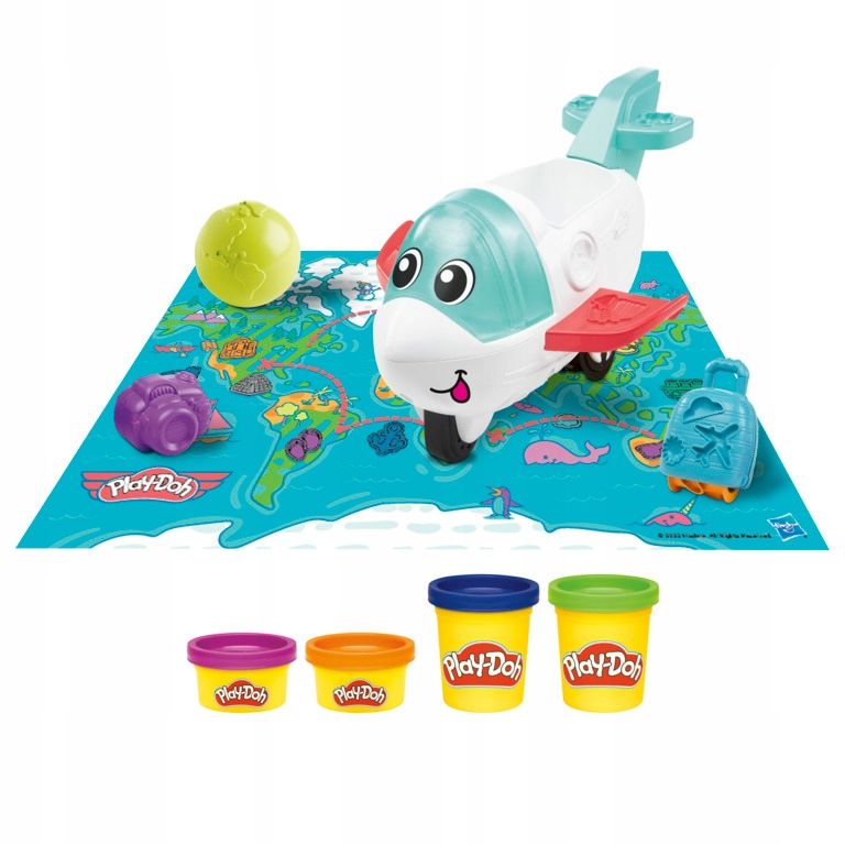 play doh ciastolina samolot zestaw startowy małego odkrywcy f8804