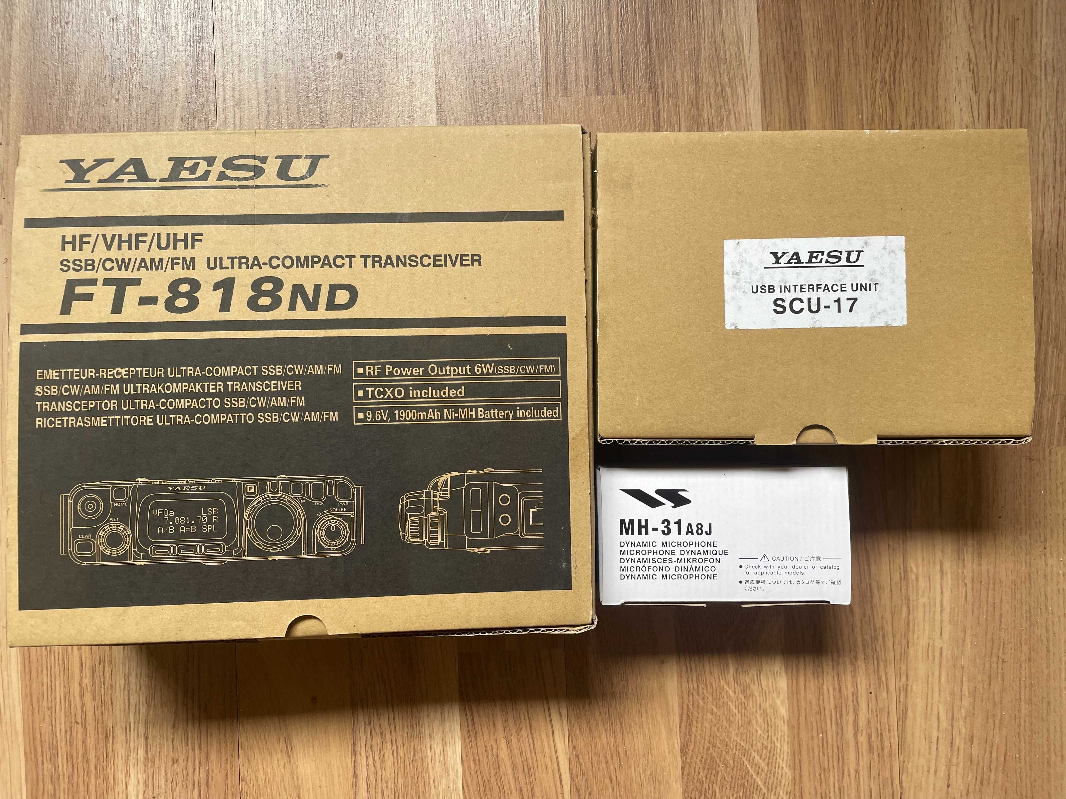 Equipamento radioamador YAESU 818ND