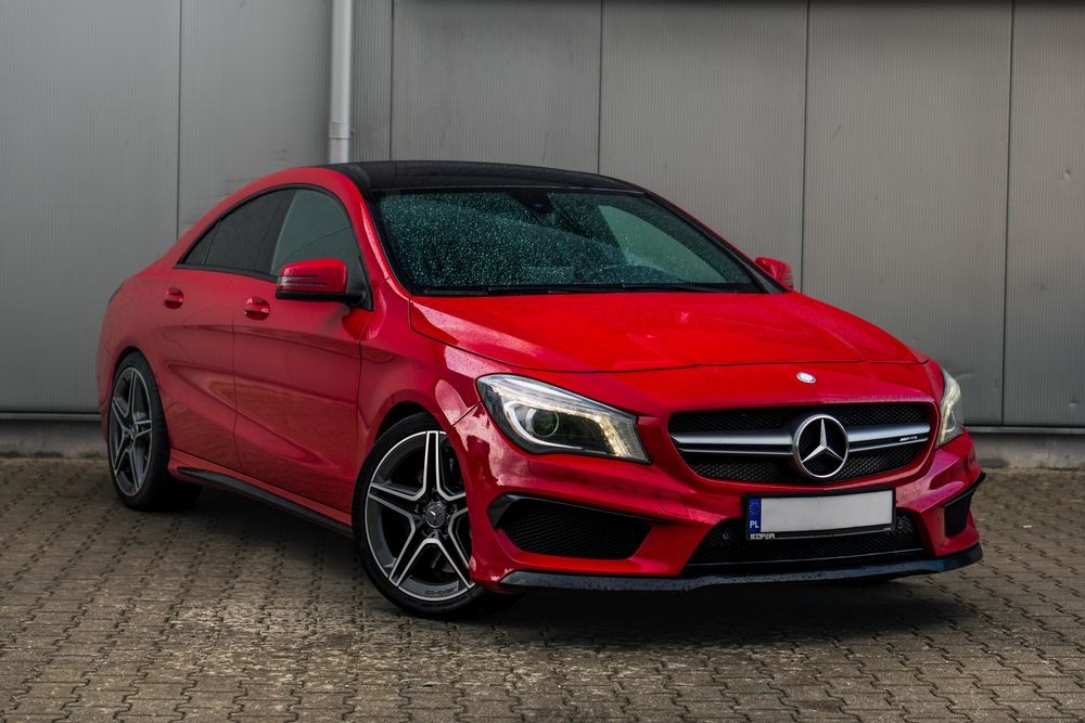 Wynajem Mercedes CLA45 AMG Wypożyczalnia aut sportowych S3 S5 Maserati