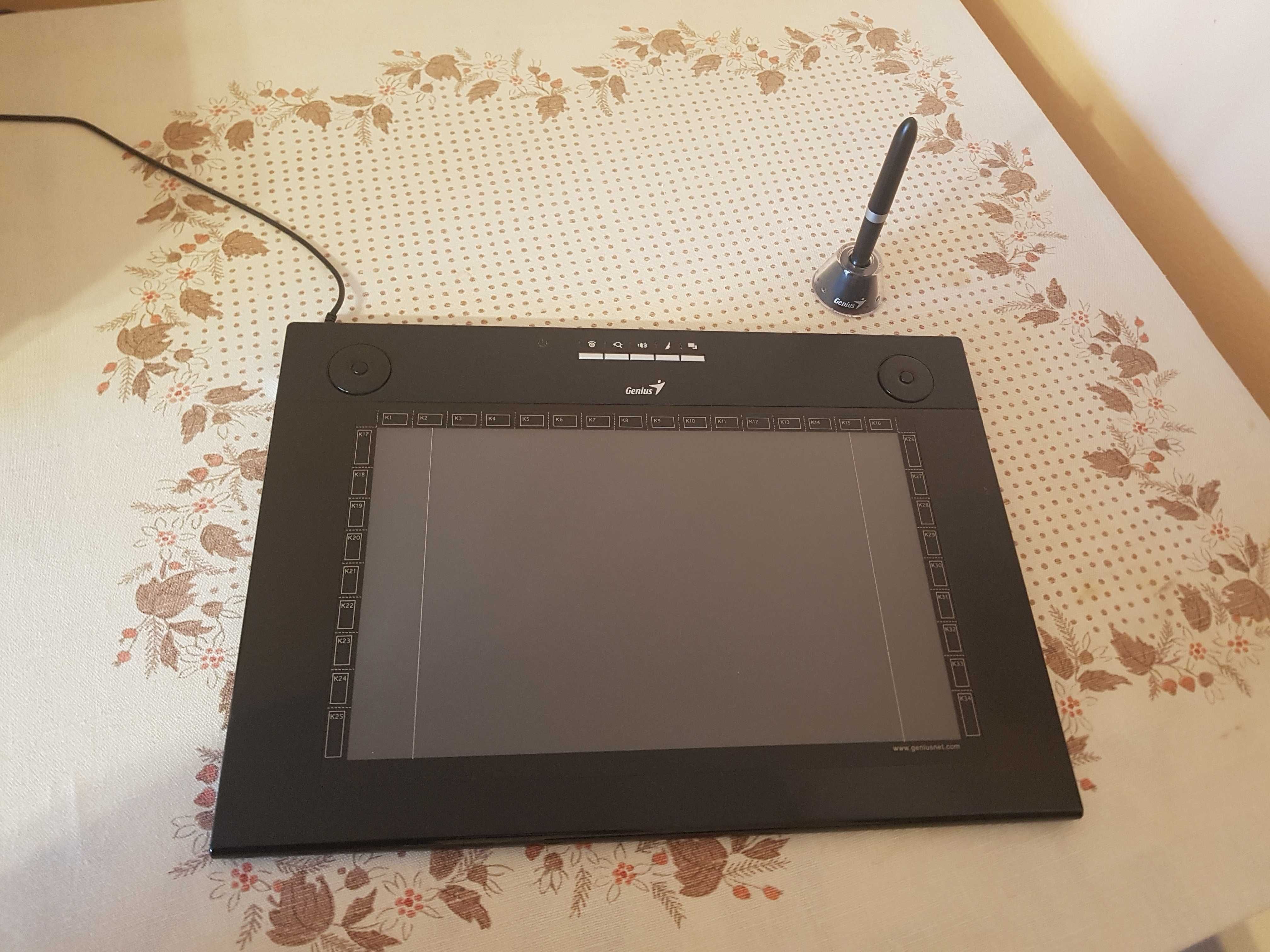 Tablet GENIUS G-Pen M712X, 12” x 7” tablet do Photoshop