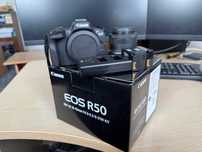 Canon EOS R50 + obiektyw RF-S + dodatkowe baterie