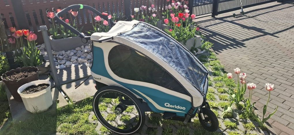 Przyczepka rowerowa Qeridoo Kidgoo 1