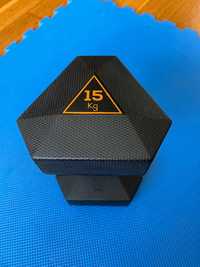 Vendo 1 Haltere hexagonal de 15 kg