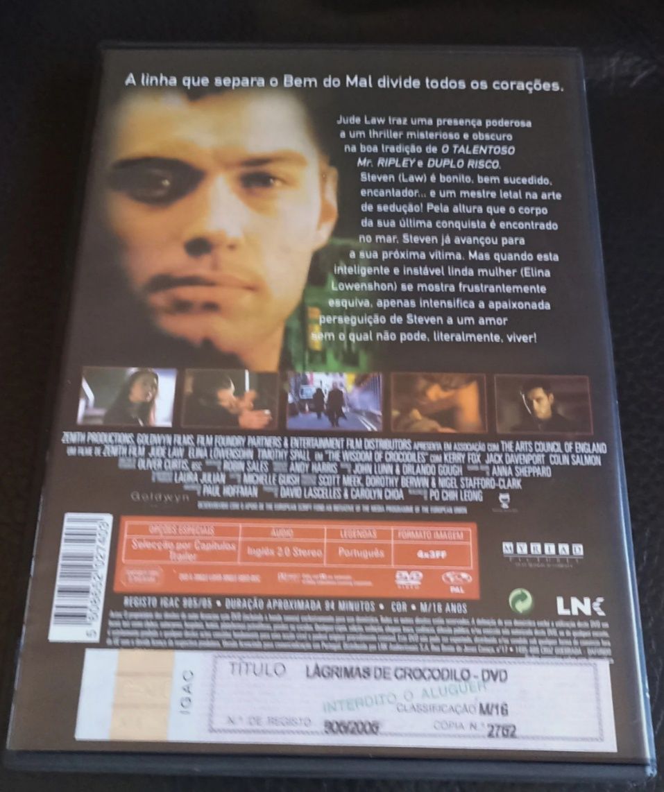 DVD lágrimas de crocodilo