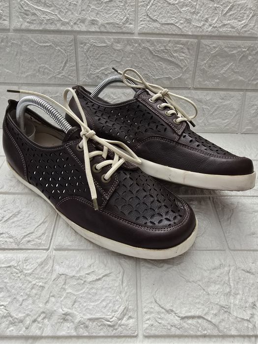 Klaveness skórzane przewiewne buty r.41