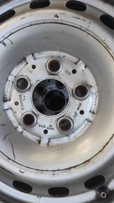 Диски на Віто-639 (638);R16/5×112/6-6.5J/ET54-ЕТ60; є 4+4шт;гарні;з ЄС