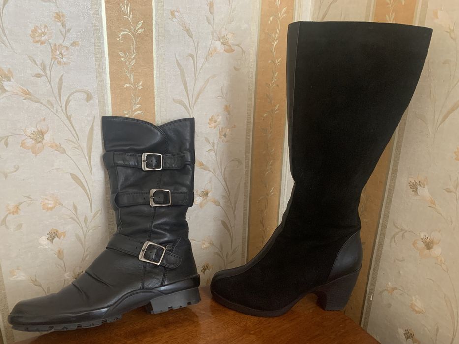 Зимові натуральні чоботи