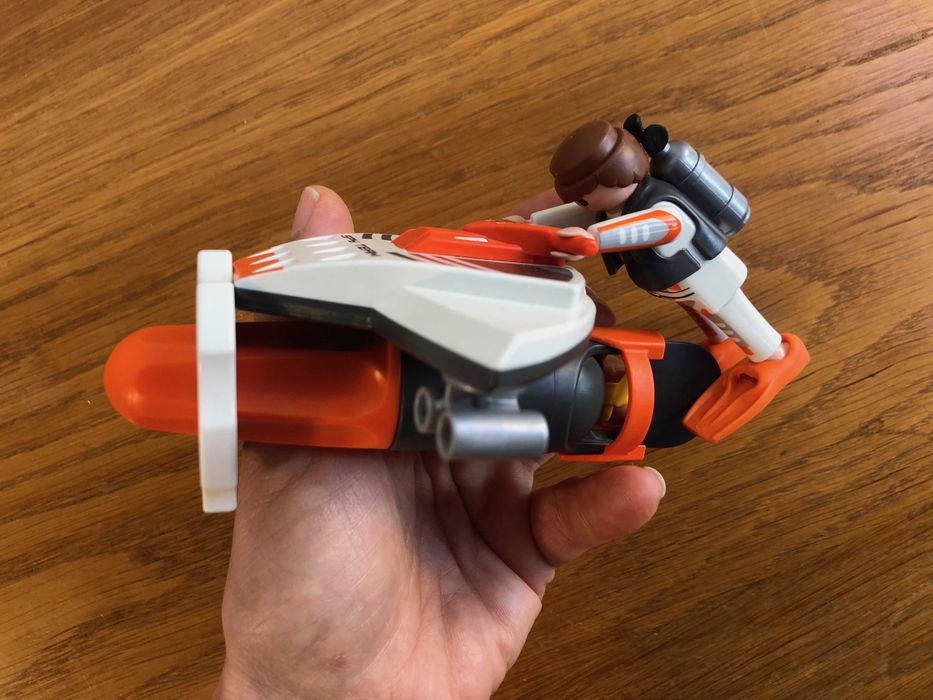 Playmobil Spy Team (a pilhas) - flutua e move-se na água!