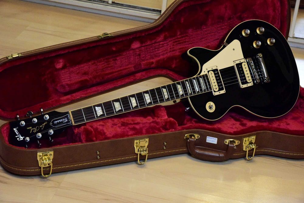 Gibson Les Paul Classic Ebony Czarny Case Certyfikat JAK NOWA 2021
