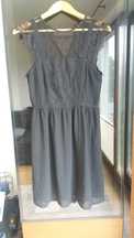 Sukienka H&M czarna z koronką rozm 38