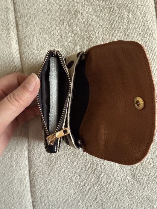 Porta moedas pele novo