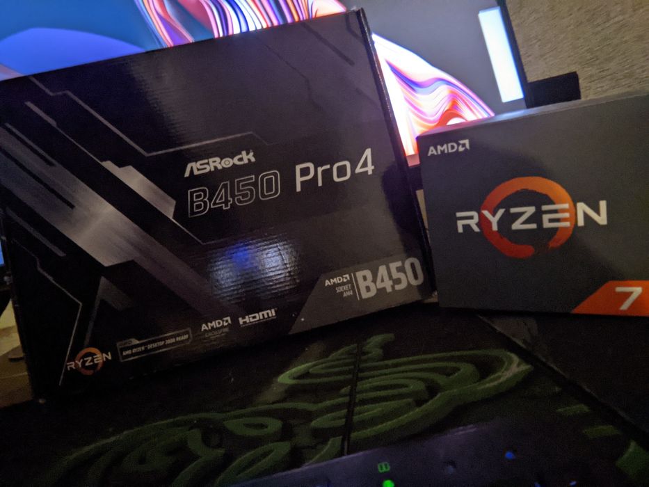 Ryzen 7 2700 16gb AsRock B450 PRO4