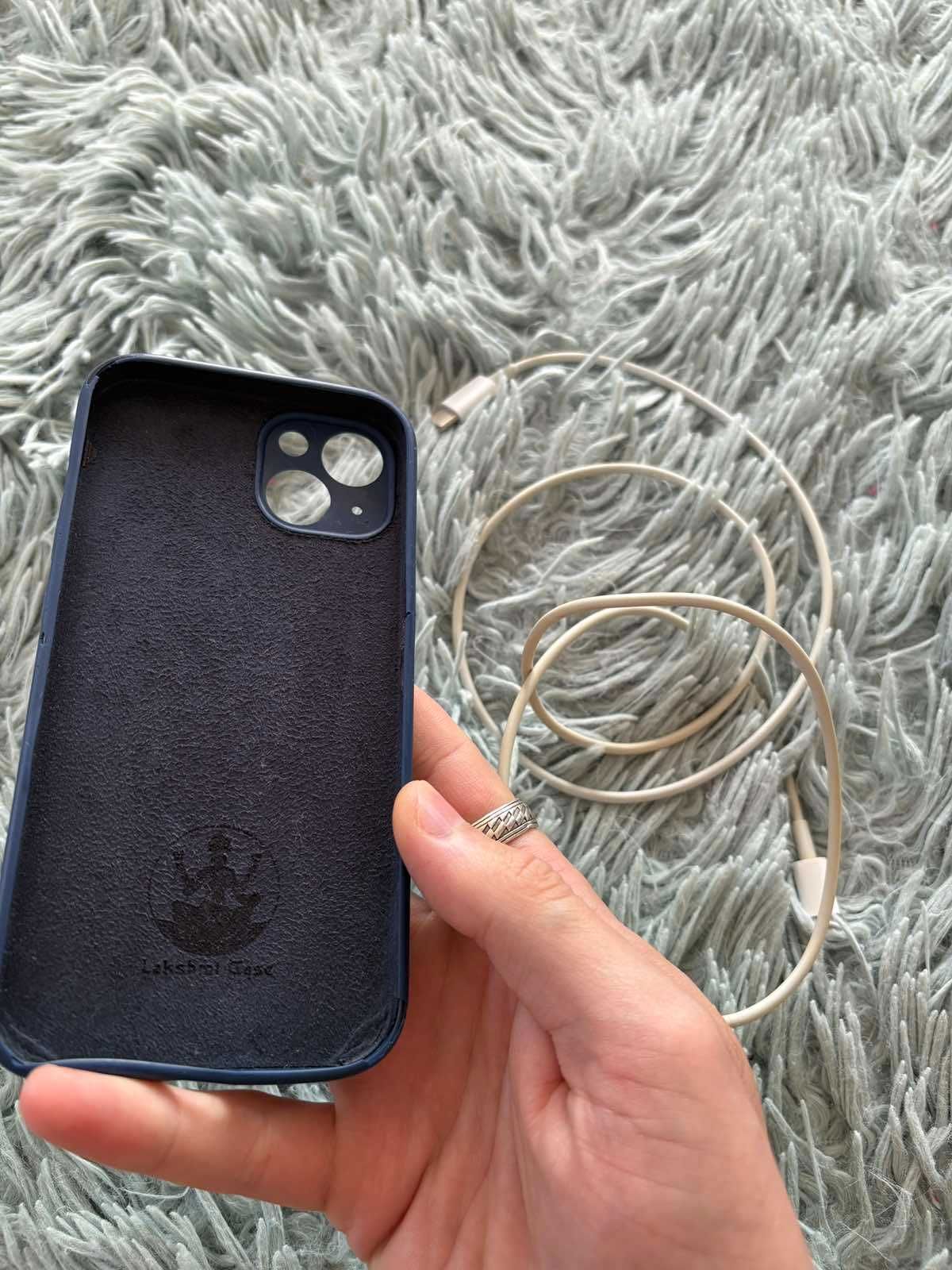 Кабель синхронізації даних Apple USB-C to Lightning+чехол Iphone 13/14
