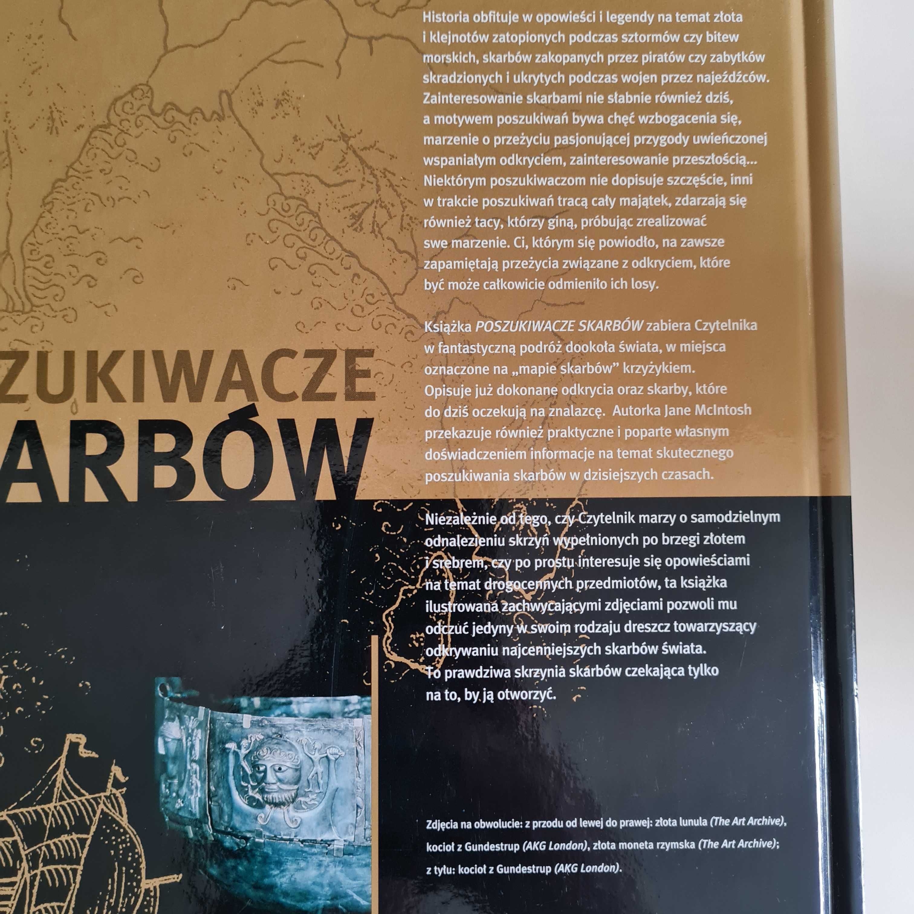 Książka album nowy POSZUKIWACZE SKARBÓW - JANE Mcintosh antyki