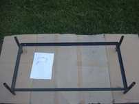 regały metalowe z kątownika do garażu ok 40szt 100x50cm