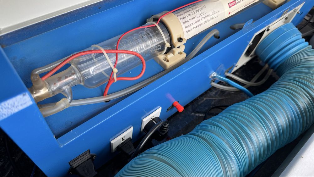 Maquina corte gravaçao laser co2 40W