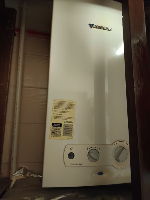 Esquentador gás natural junkers