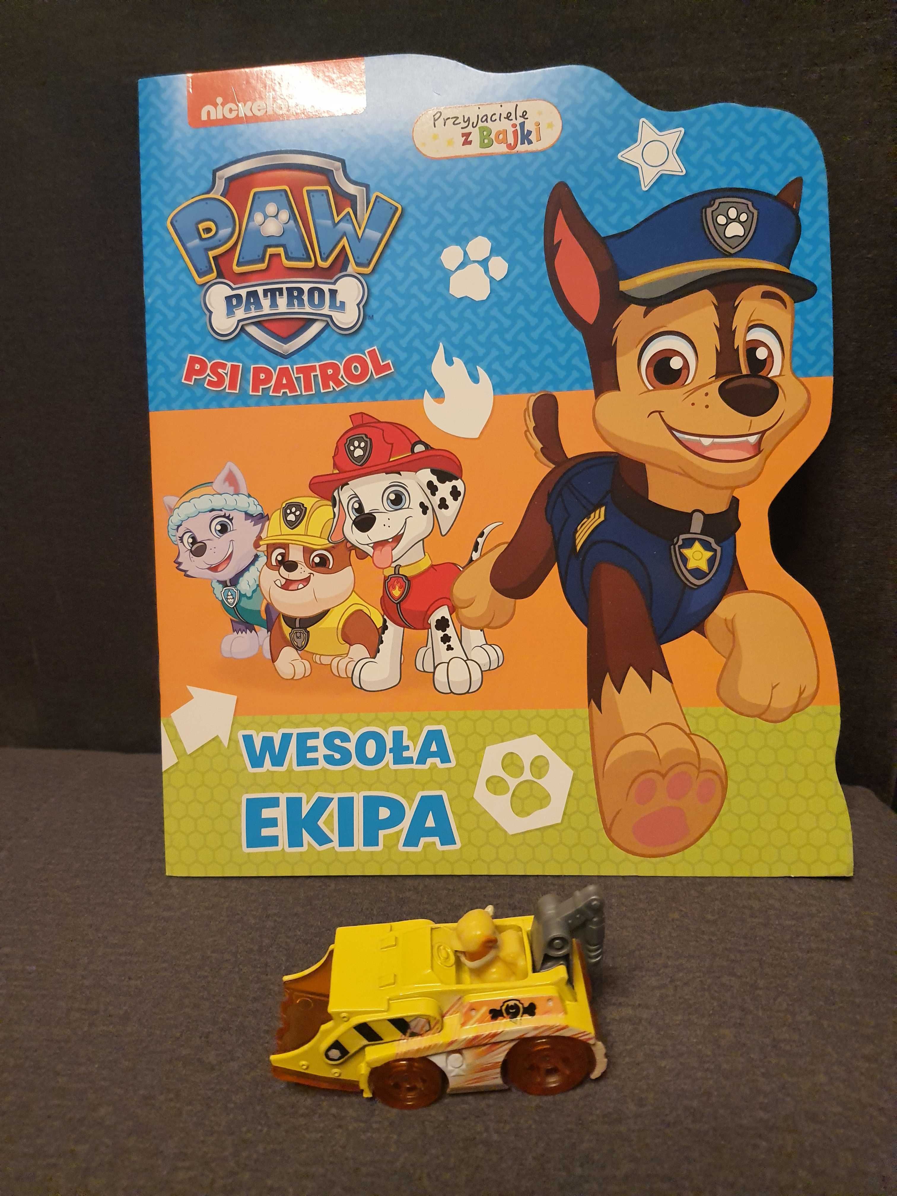 Rubble Psi Patrol pojazd metalowy Kolekcja Spin Master + gratis