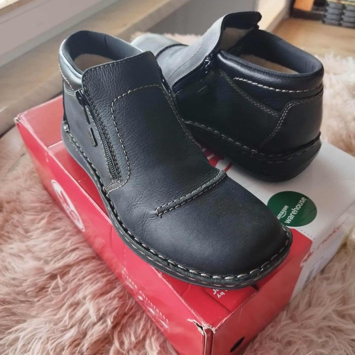 Męskie buty za kostkę Rieker r 41 skóra