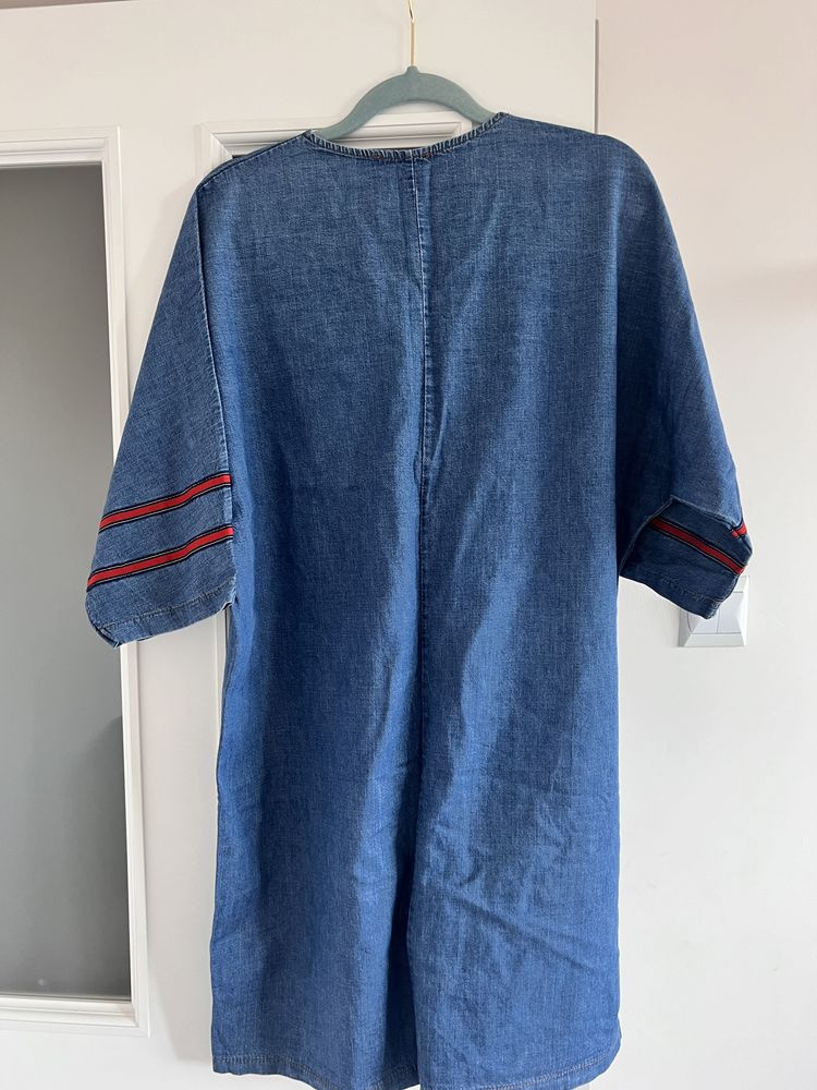 Tunika unisono 42-44  dzinsowa oversize