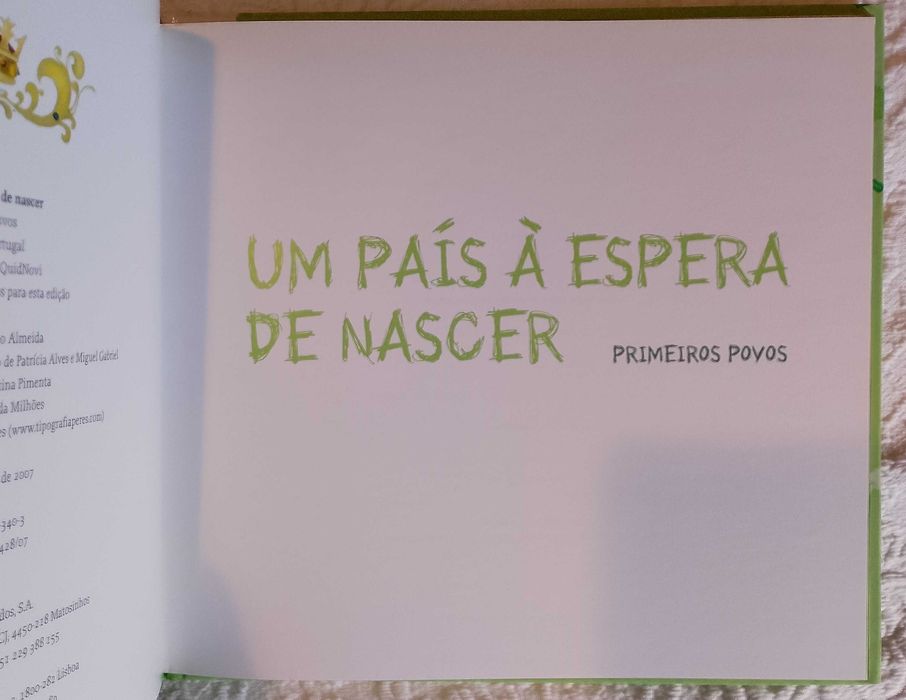 Um país à espera de nascer - primeiros povos, Paula Cardoso Almeida
