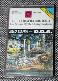 Kaseta JELLO BIAFRA with D.O.A. Last Scream Of The Missing Neighbors