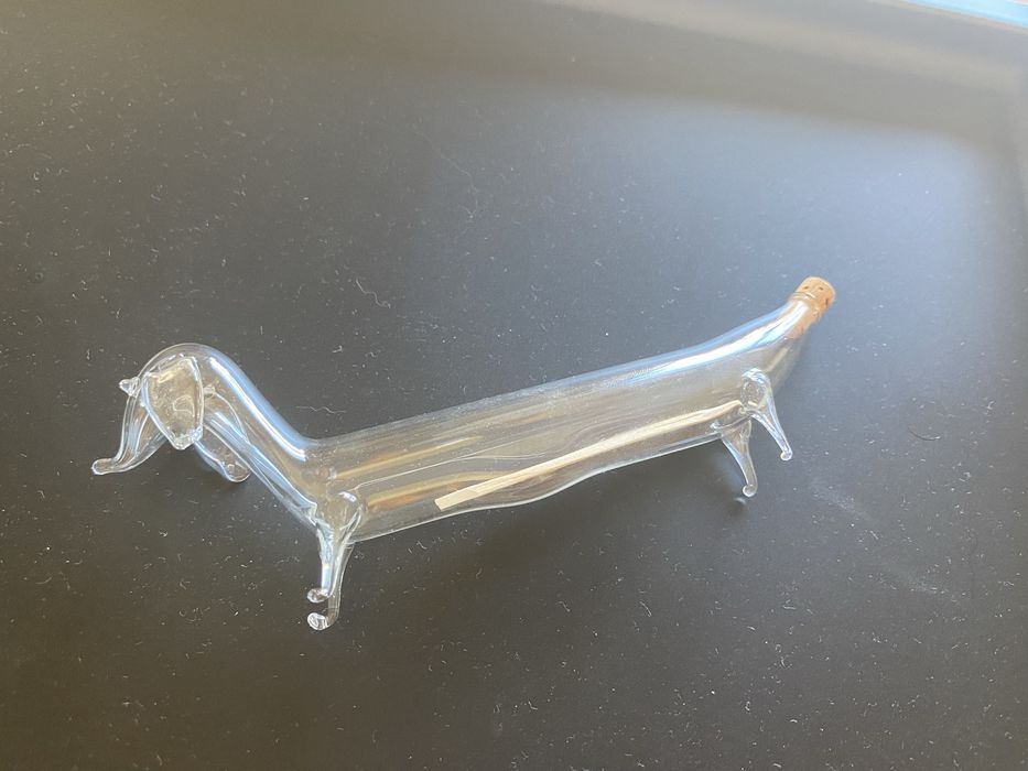 Paliteiro vidro Anos 50