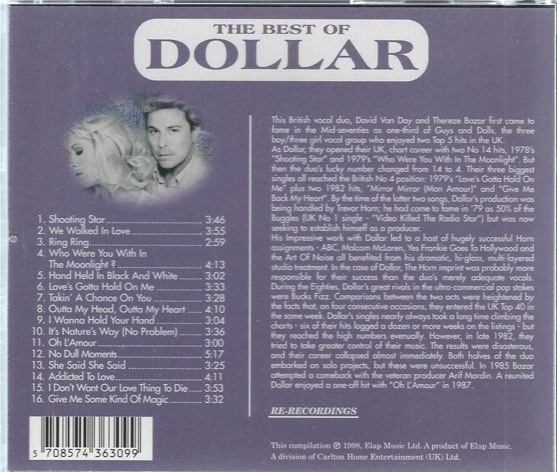 CD Dollar - The Best Of Dollar (1998)