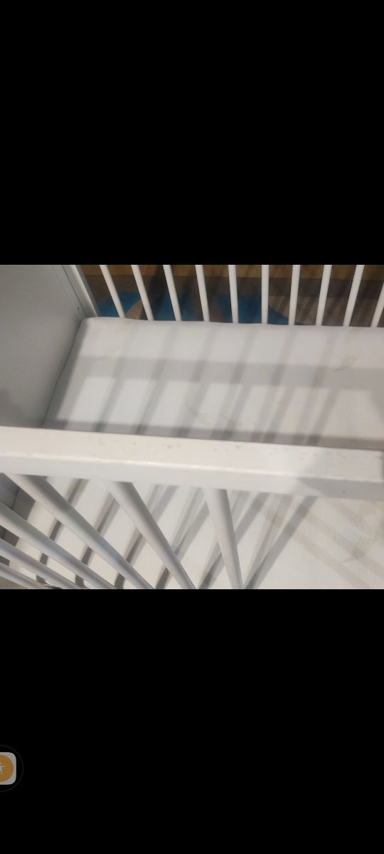 Meble dziecięce białe Klupś szafa komoda łóżko i gratis lampka