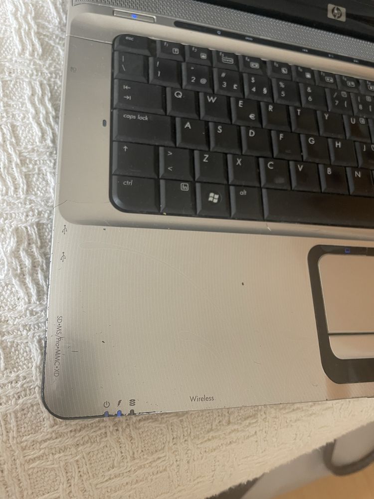 HP Pavilion dv6000 funcional + bateria + mala incluida