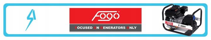 Fogo F3001 - Agregat Prądotwórczy