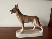 Porcelanowa figurka psa owczarka