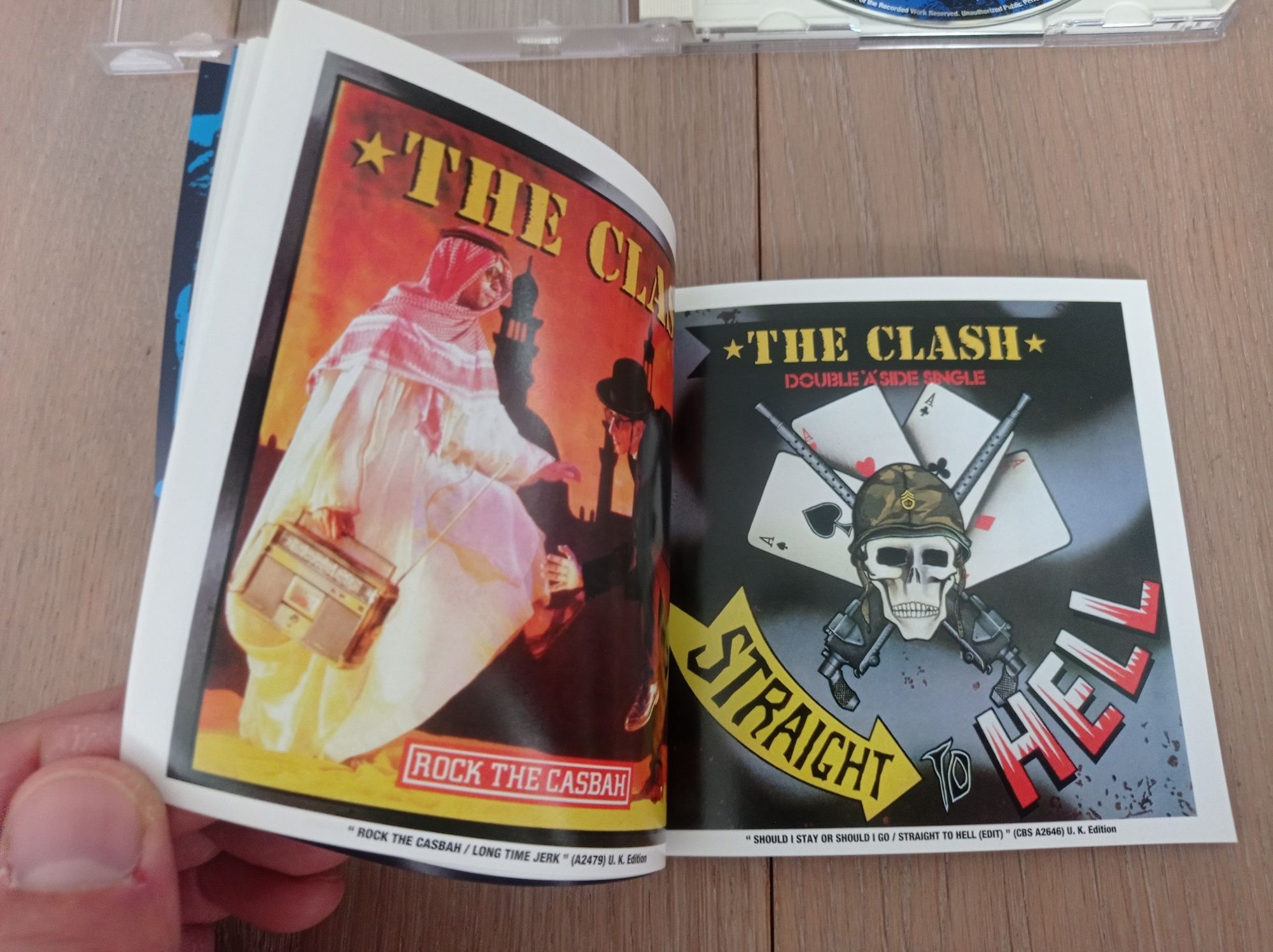 Płyta kompaktowa THE CLASH The Singles SHM CD Japończyk oryginał