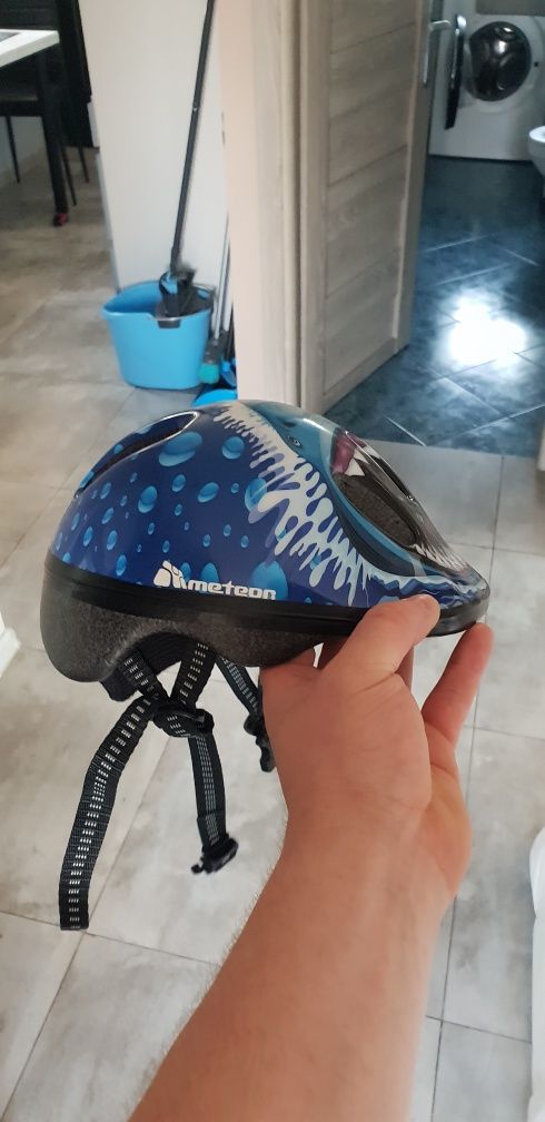 Kask Meteor Mv6-2 Shark niebieski