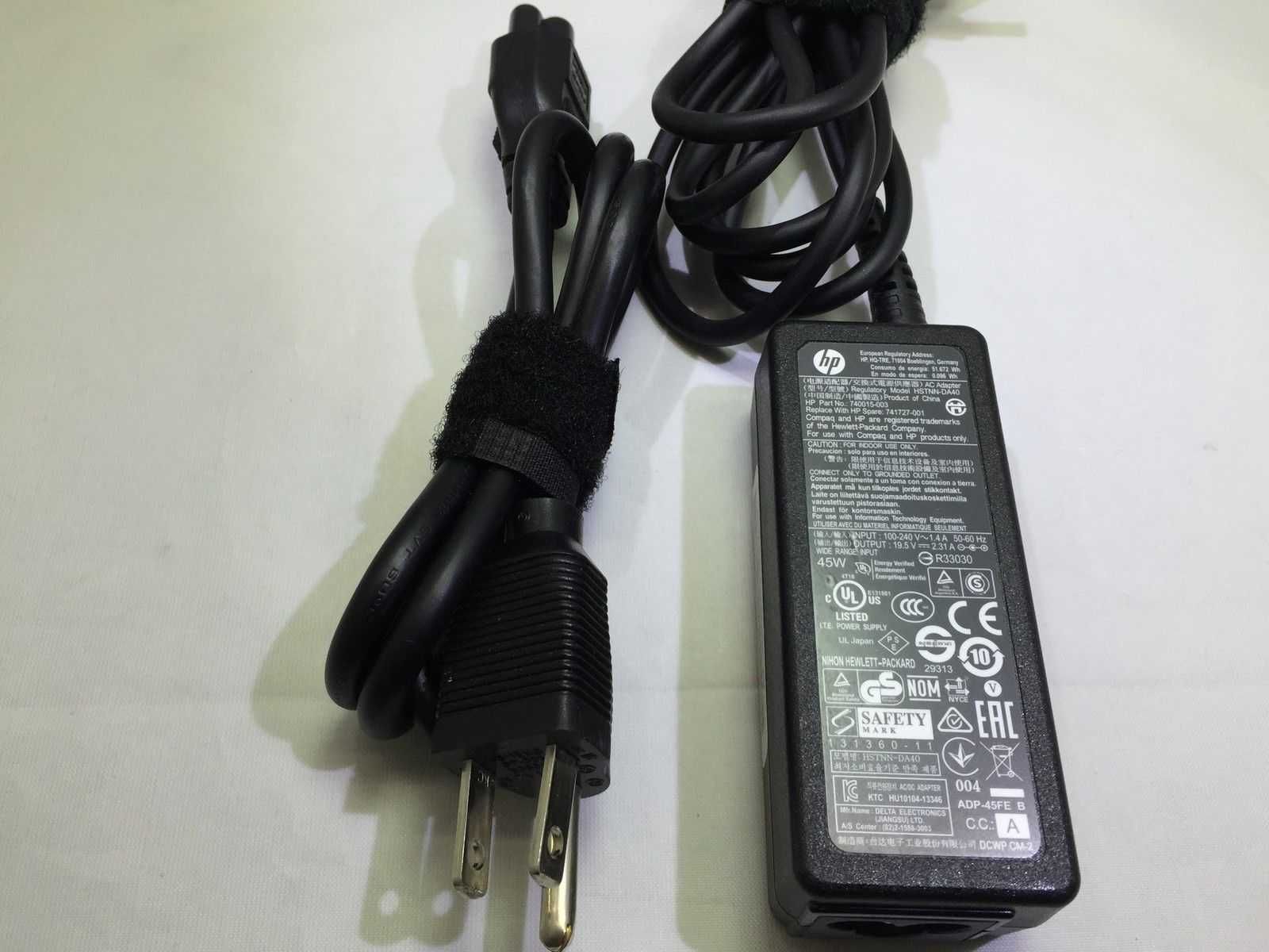 Зарядне HP 4.5 3.0 мм Оригінал 19.5v 2.31a 3.33a TypeC 45w 65w 90w 120