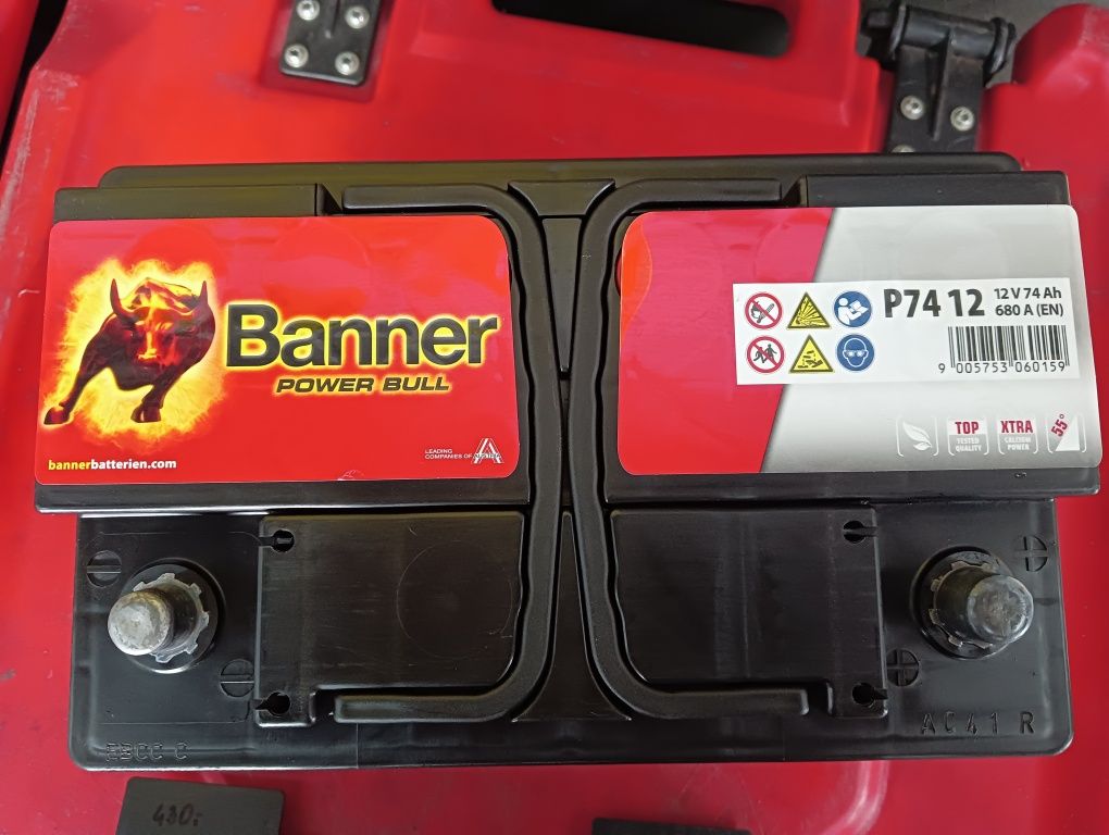 Akumulator 74Ah 680A Banner Power nowy, gwarancja, dojazd