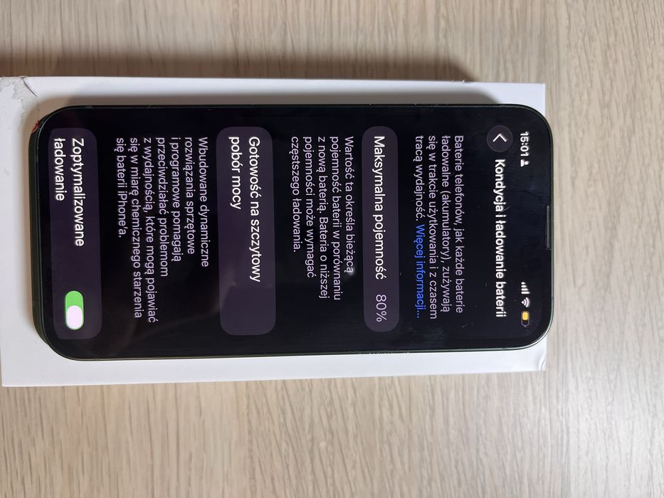 [Nie aktywne]Iphone 13 mini 80% bateri