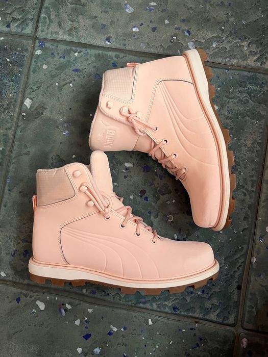 Зимові черевики Puma Desierto Fun Pink 42 термо кросівки високі 27 см