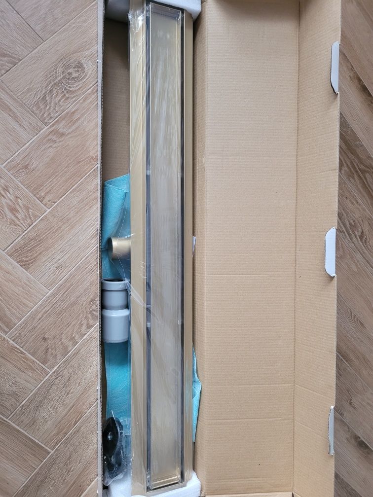 Odpływ liniowy złoty 800mm Armatura Krakowska