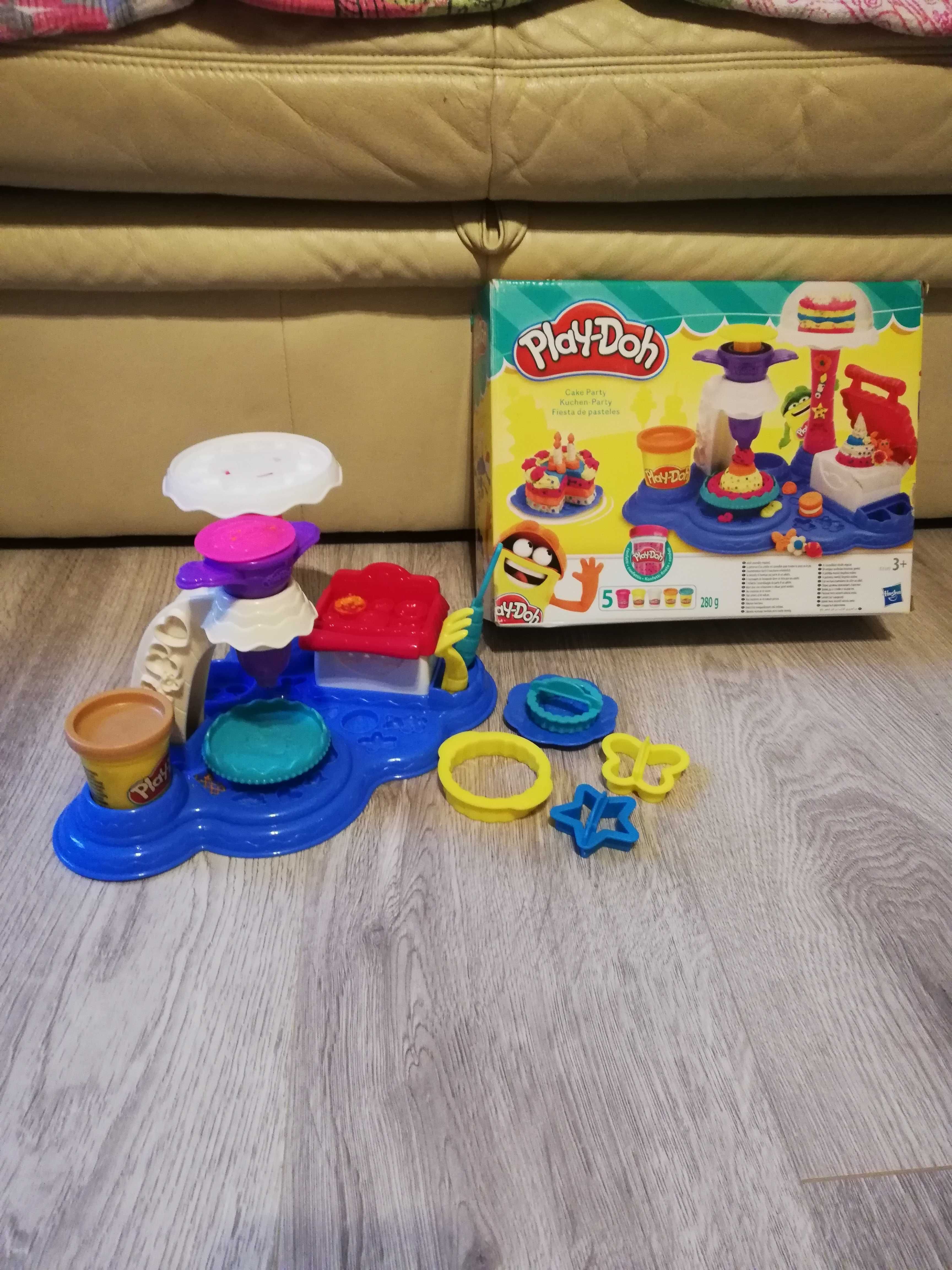 Play doh Cake Party/Tęczowe przyjęcie