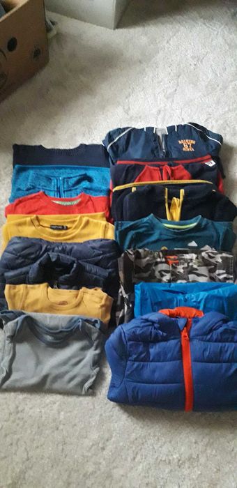 Paka ubran dla chlopca w.r 98