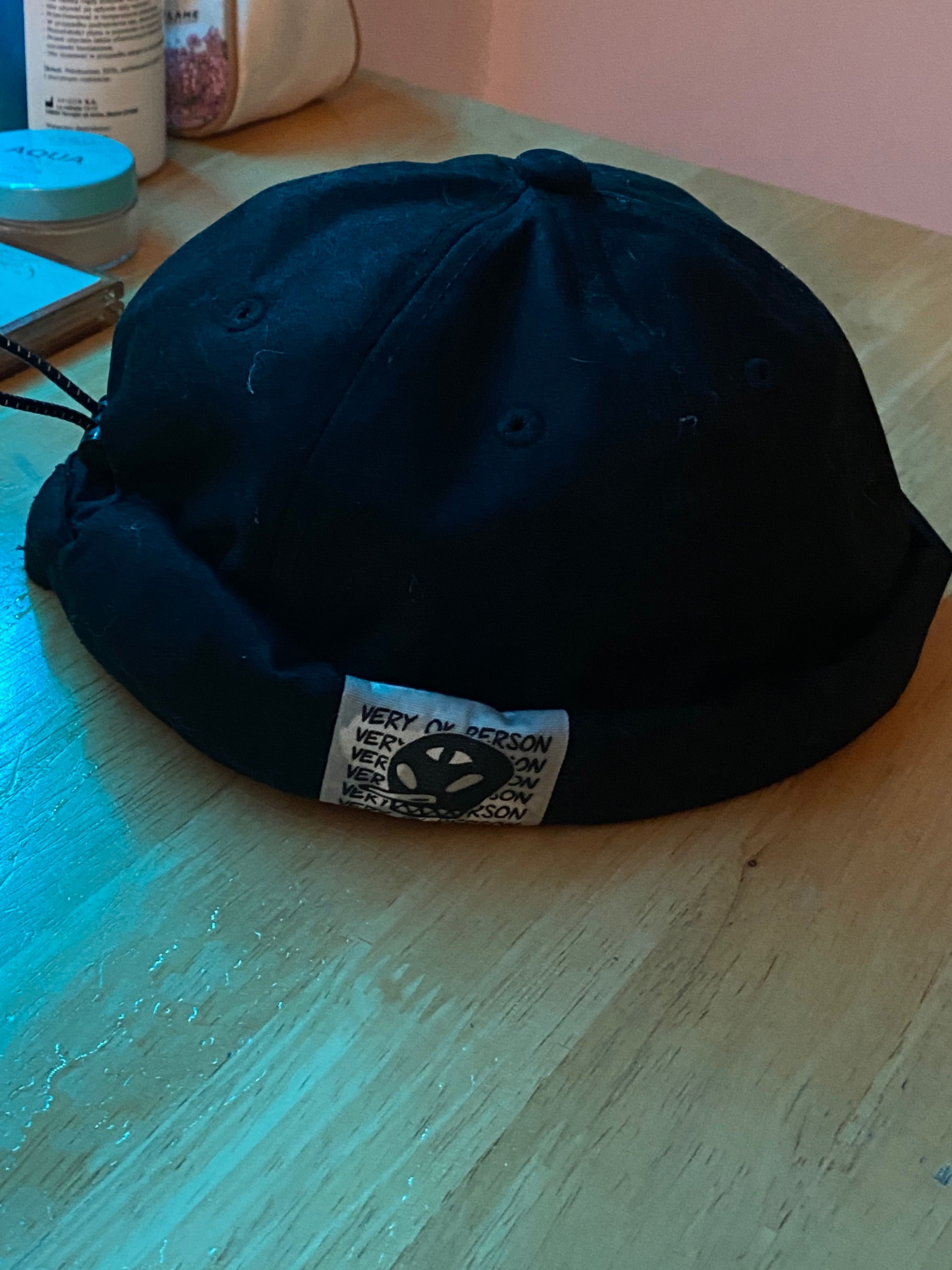 czapka dokerka czarna
